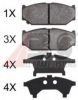 A.B.S. 37893 Brake Pad Set, disc brake